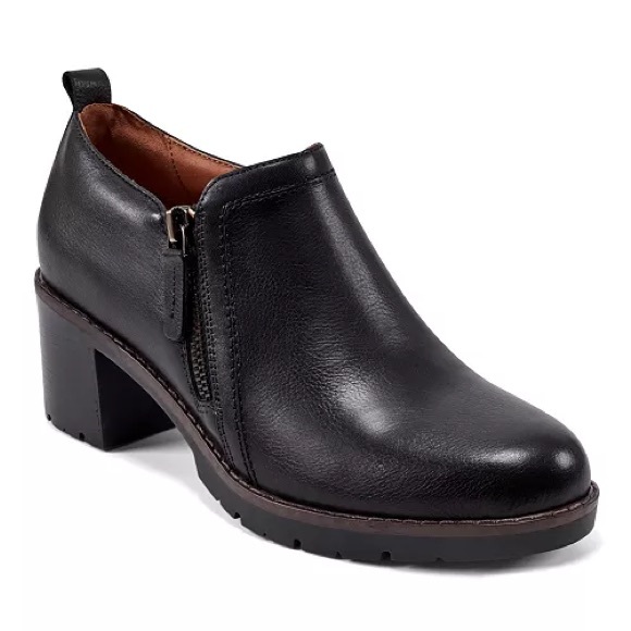 Women's Cosa Eflex Side Zip Block Heel Shooties - Picture 1 of 14